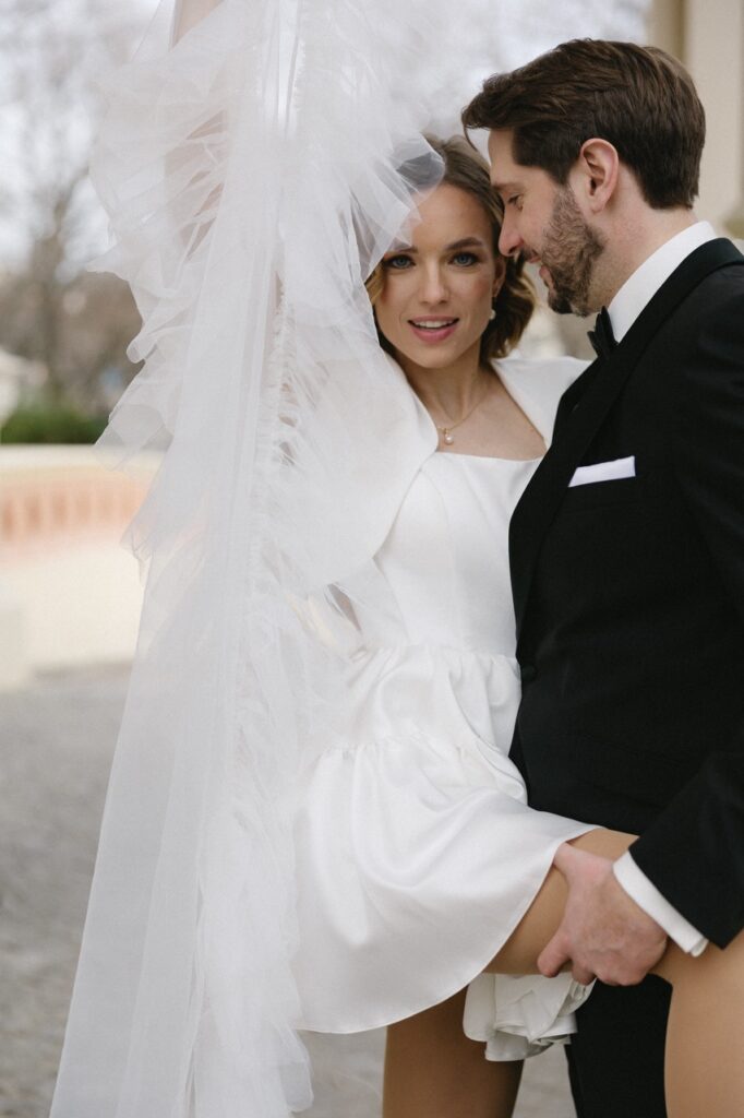 Paar am Hochzeitstag - Heiraten im Burgenland Fotograf