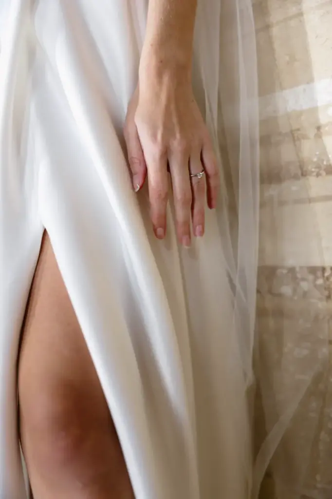 Hochzeitsfotograf wien Brautkleid und ring